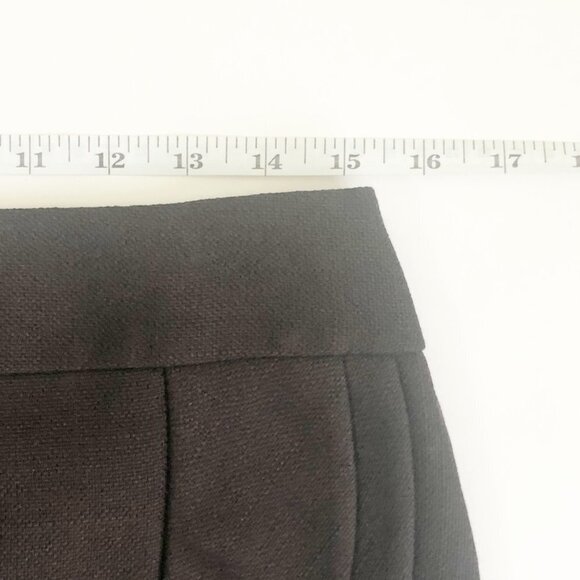 NWT The Limited Pencil Skirt Women's Size 6 Chocolate Brown Ruffled Midi - Picture 7 of 11